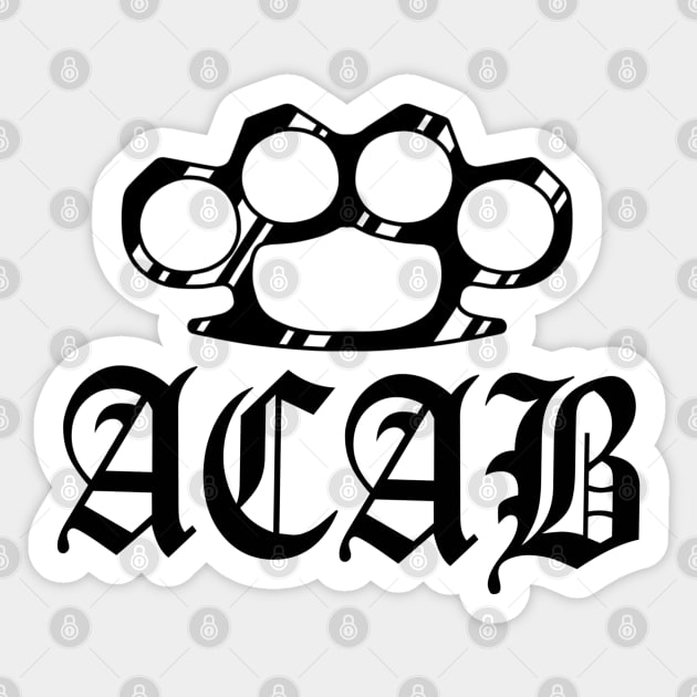 ACAB Sticker by Smurnov